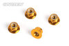 NBA352 Gold Anodised Wheel Nut Set (4)